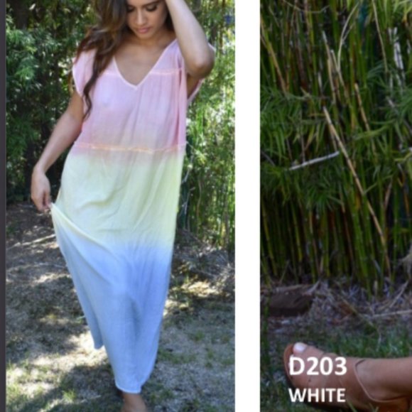 Boho Soul Ombre Dress - Picture 1 of 2